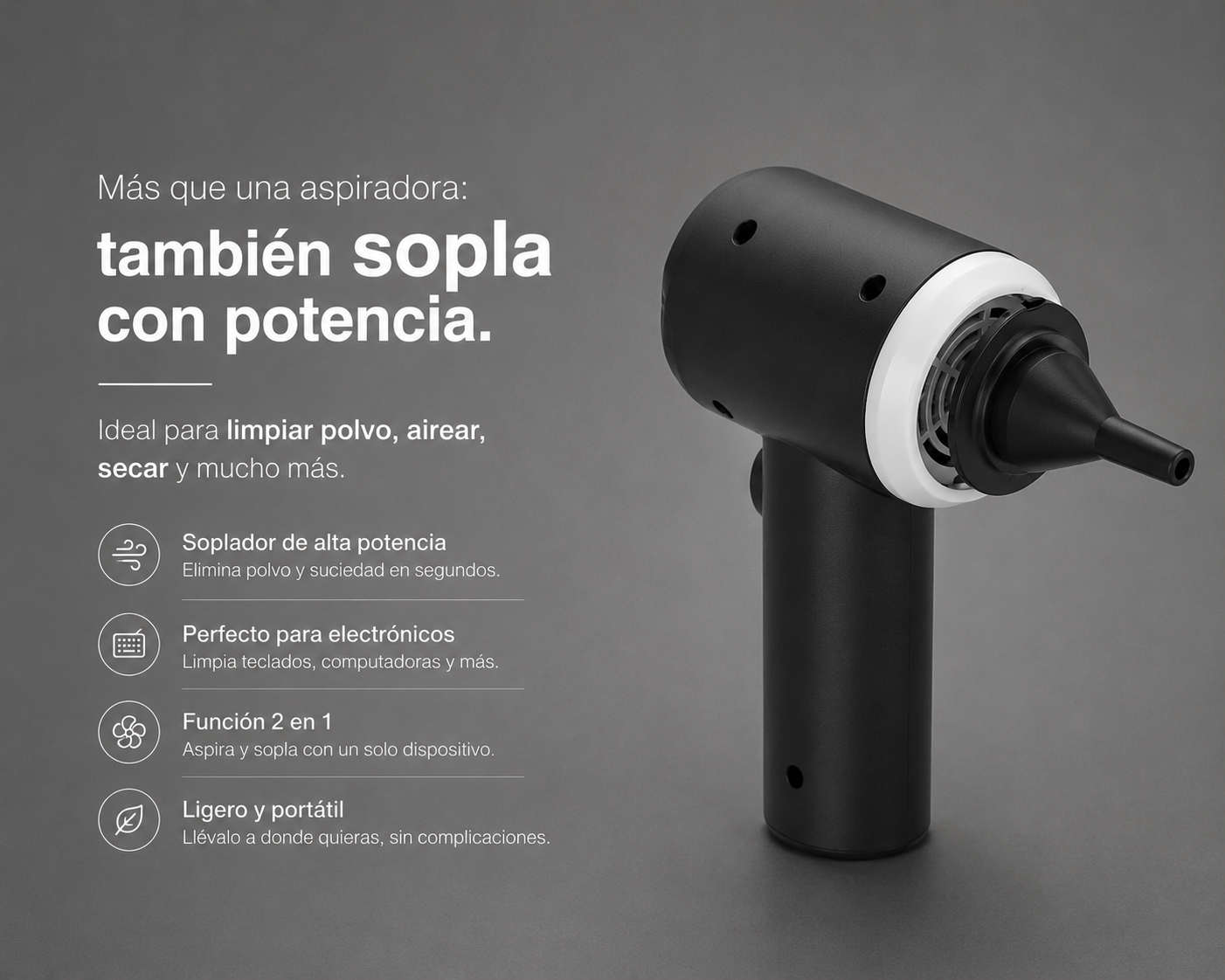 Aspiradora de mano Multifuncional