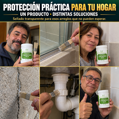 S-Waterproof Glue™ | Adhesivo Impermeabilizante Transparente 300 g